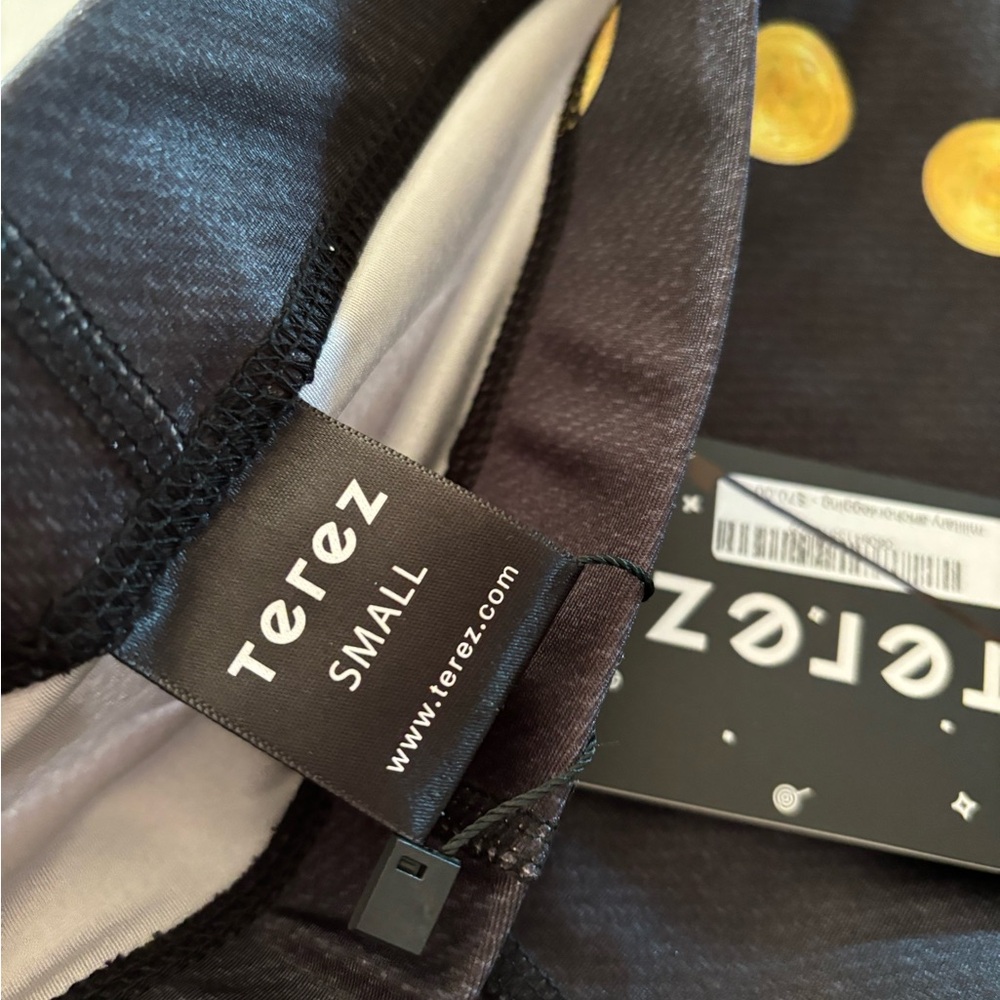 TEREZ•military anchor stars stripes black leggings small NWT - Picture 6 of 6